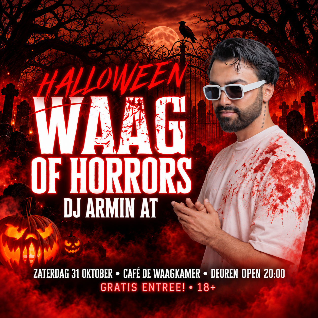 Image of HALLOWEEN - WAAG OF HORRORS event